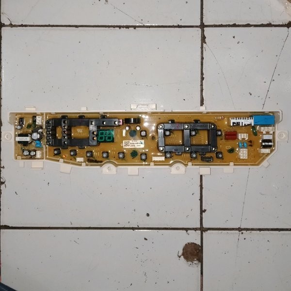 PCB Modul Mesin Cuci Samsung Original Kondisi Rusak Eror Mati Buat Kanibal Komponen