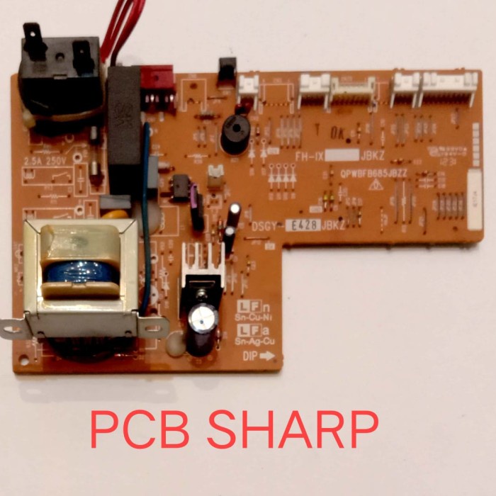 PCB Modul AC Sharp QPWBFB685JBZZ Original Cabutan Bekas