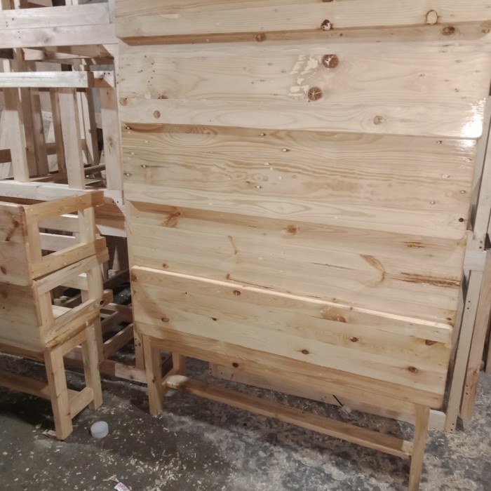 PREMIUM kursi panjang / bangku panjang kayu murah