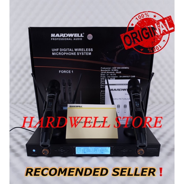 Mic Wireless Hardwell FORCE 1 / FORCE1 Original Mic Charger