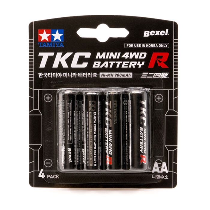 Tamiya 816720 TKC MINI 4WD BATTERY R AA*4 900MAH