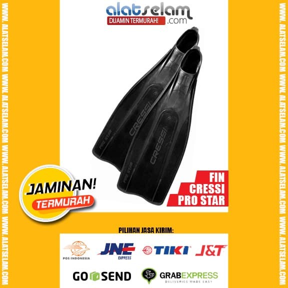 Kaki Katak/Fin Diving/Fin Snorkling/Fin Freediving Fin Cressi Pro Star