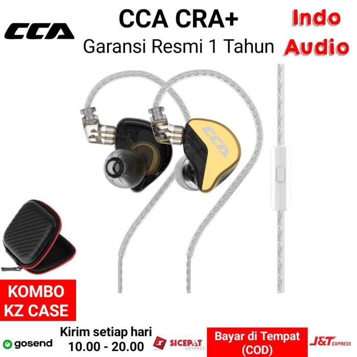 TERBARU CCA CRA Plus CCA CRA in ear monitor earphone alternative kz edx pro