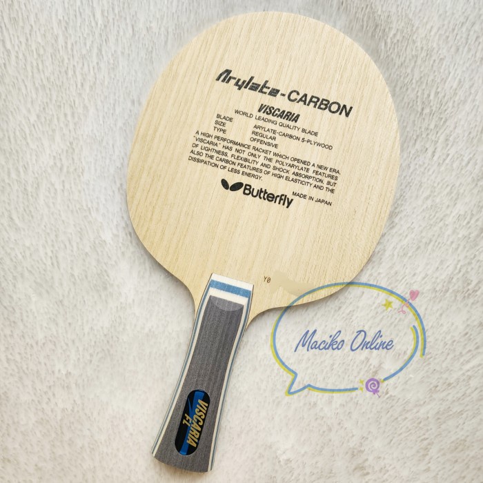 Butterfly Viscaria FL~ Kayu Bet Pingpong Butterfly Viscaria FL