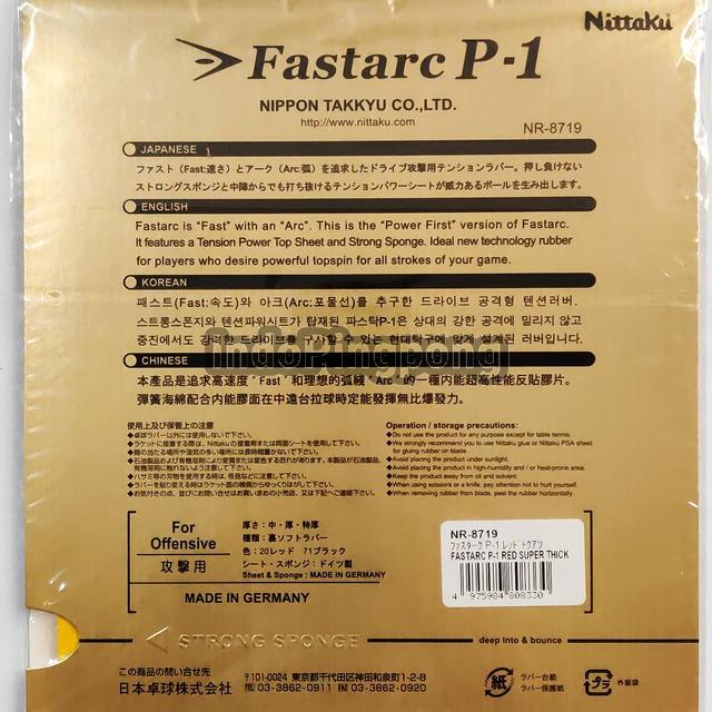 Nittaku FastArc P-1 - Fast Arc P1