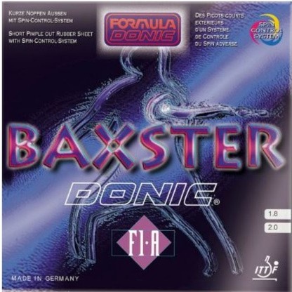 Terbatas Donic Baxster F1A Karet Bintik serang Pingpong Tenis Meja