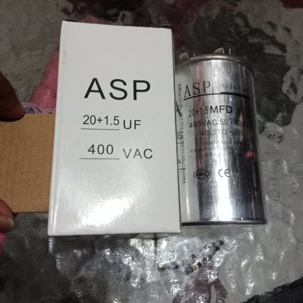 Kapasitor Double AC LG 20 1.5mf AC 3 4PK