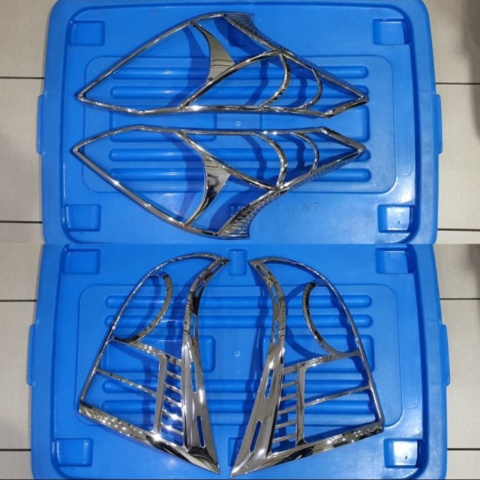 Garnish Cover Lampu Depan Belakang Mobil All New Avanza Veloz2012-2015