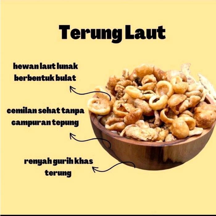 

Wdo - (Oleh Oleh Surabaya) Kerupuk Terung Asli Renyah 250Gr