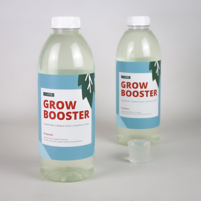 Vitamin B1 Tanaman Organik Grow Booster 1 Liter