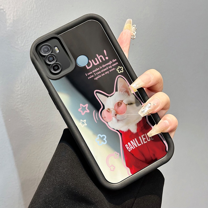 Casing Hp Untuk OPPO A53 2020 A33 2020 A53s A32 A11s Case Casing Softcase kucing Keren HP Kesing pel