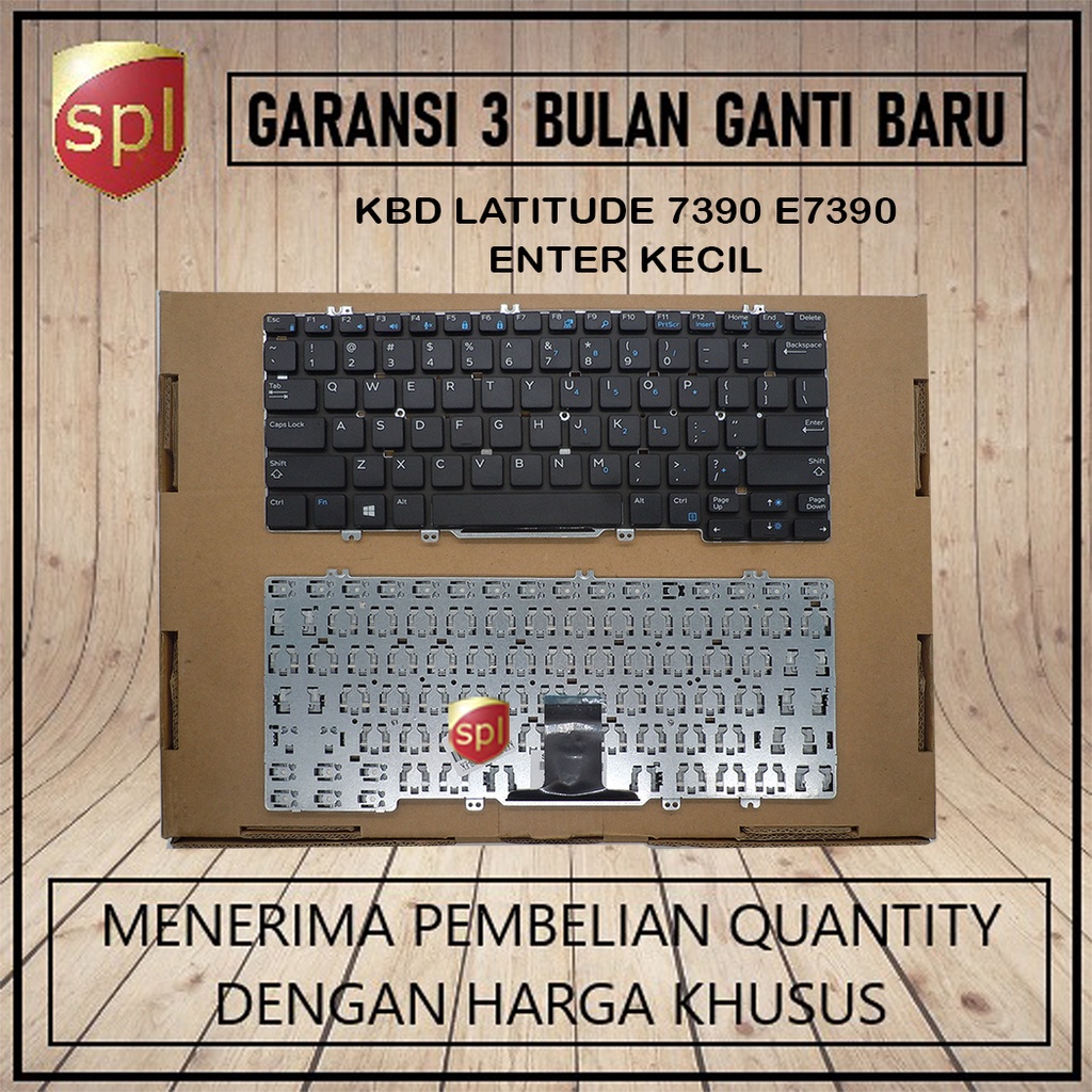Keyboard Dell Latitude 7390 E7390 Enter Kecil