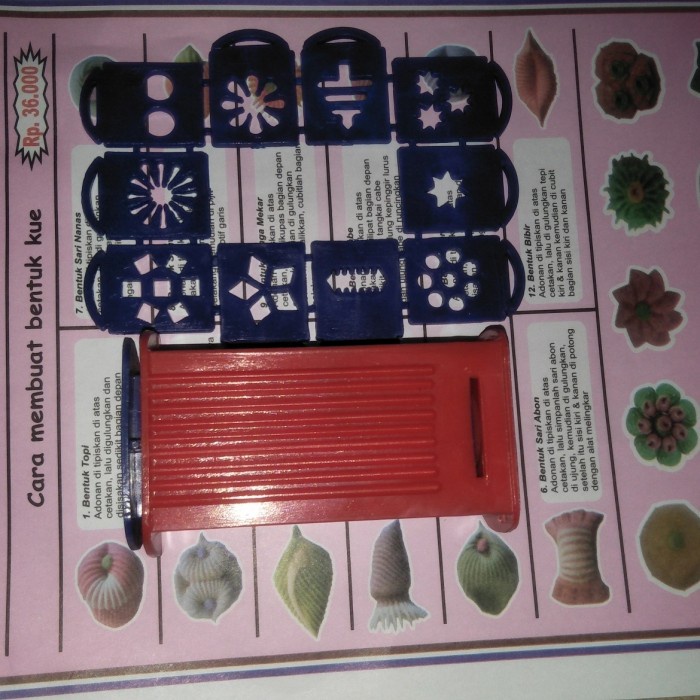 [Masih] cetakan kue semprit alat cetak kue kering unik terbaru dan serbaguna -