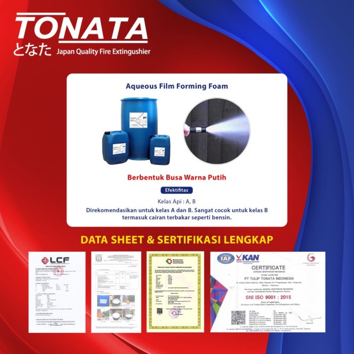 Apar Afff Foam 1 Kg Tonata / Set Komplit