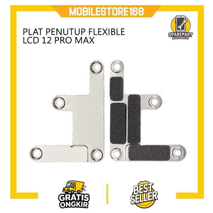 PLAT PENUTUP LAYAR LCD IPHONE 12 PRO MAX ORIGINAL COPOTAN
