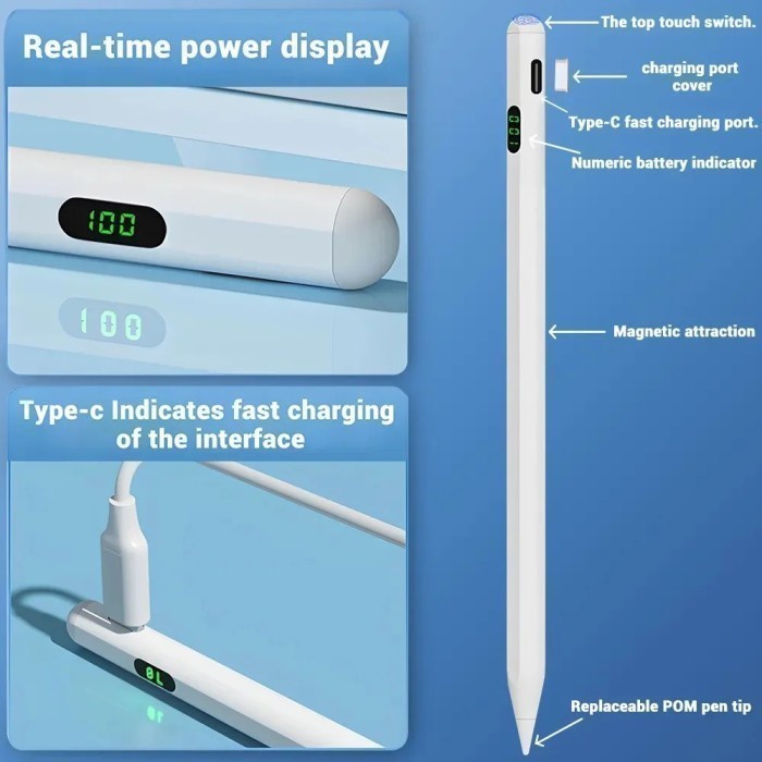 Promo Terbatas Stylus Pen Laptop Lenovo Ideapad D330 C340 Slim 3I Touchscreen Touch Pen Universal