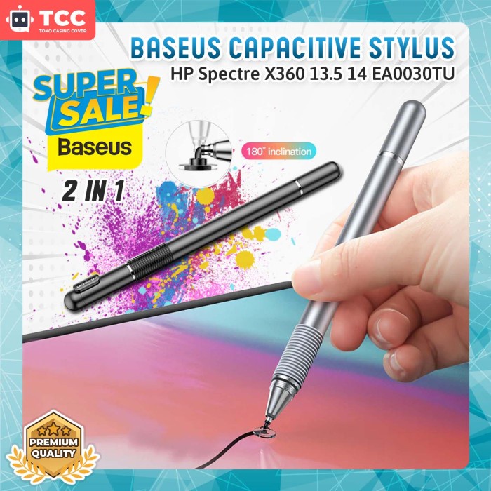 Sale Terbatas Stylus Pen Hp Spectre X360 13.5 14 Ea0030Tu Pencil Baseus Universal Aman