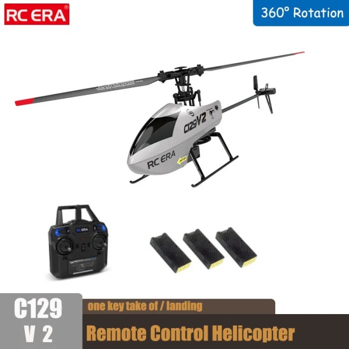 C129 V2 Rc 2.4g Helicopter 4 Channel Remote Controller Helicopter