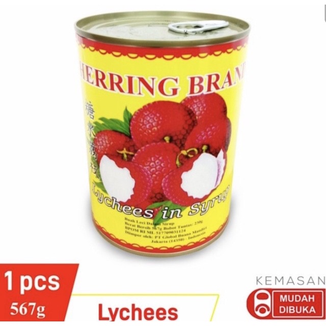 

NeW Lychee kaleng / Herring / Leci Kaleng - 1 Pcs
