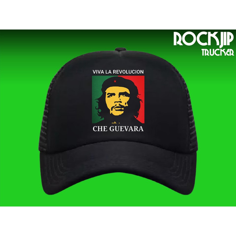 Jual Topi Distro Tucker Custom Jaring Snapback Musik Pria Wanita Band Fashion Outdoor Che Guevara 4