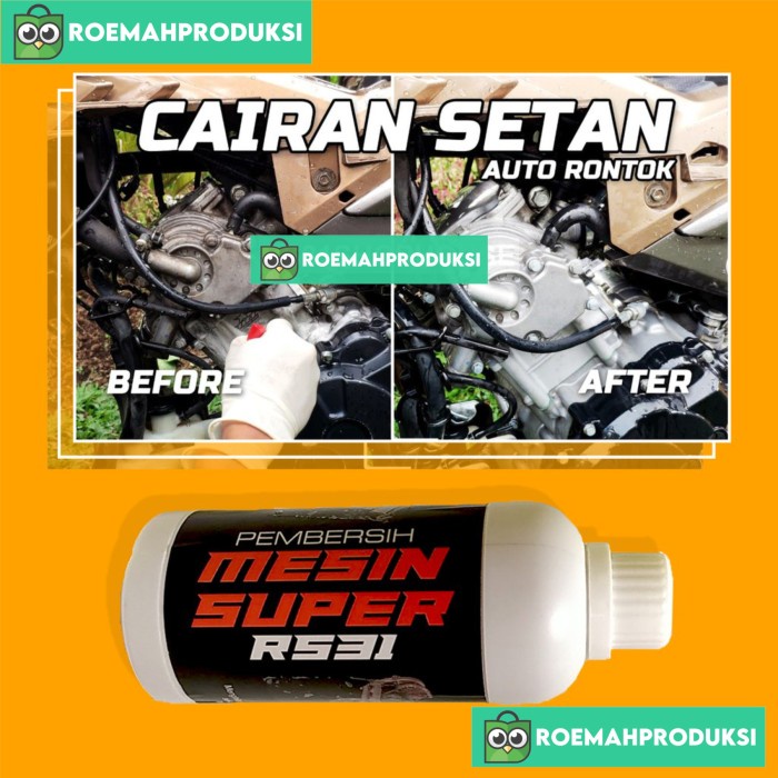 BELANJA READY STOCK RS31 CAIRAN PEMBERSIH MESIN SUPER 500ML - PENGHILANG HKL