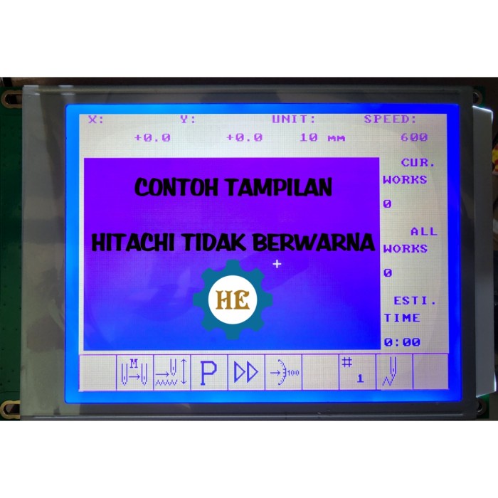 Murah Lcd Hitachi Tidak Berwarna Mesin Bordir Komputer