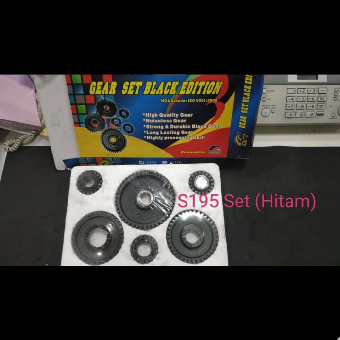 Grosir Gear Set S195/Zh1115 Hitam Miring Dongfeng Kualitas Barang Bagus