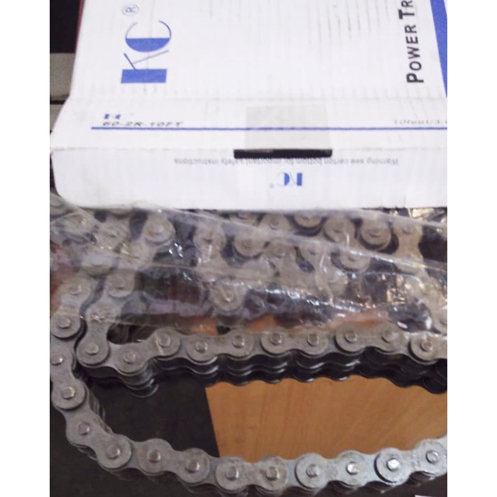 Termurah Roller Chain Double Rs 60 / Double Roller Chain Rs 60-2 / Rs60-2R