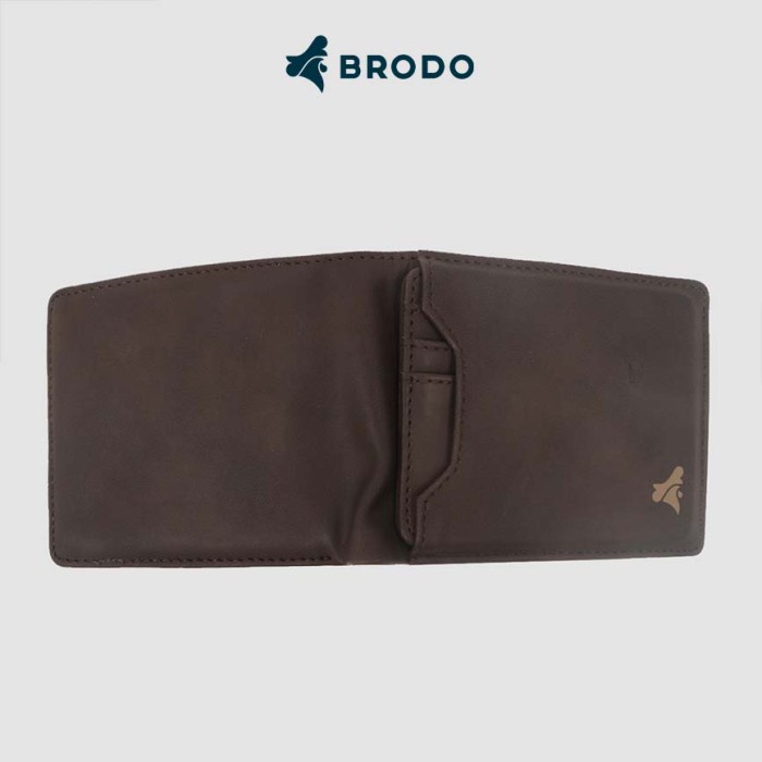 Brodo - Dompet Pria Leftscape Wallet Brown