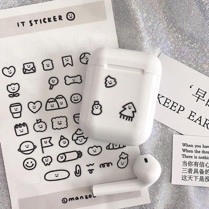 

Sticker Hiasan Buku Diary Srapbook Jurnal Phone Case Stiker Memo Lucu