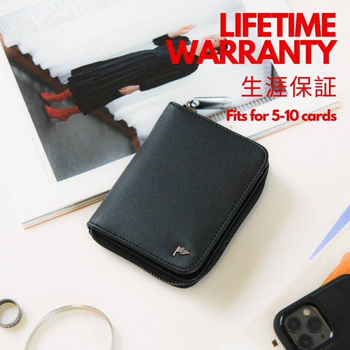 Tfg Wallet Dompet Walton 209 Black Lifetime Warranty
