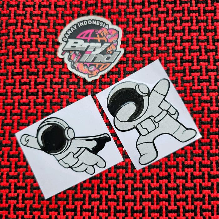 

Sticker Stiker Astronaout Cutting