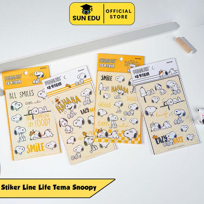 

Stiker Diy Dekorasi Snoopy Hadiah Hadiah