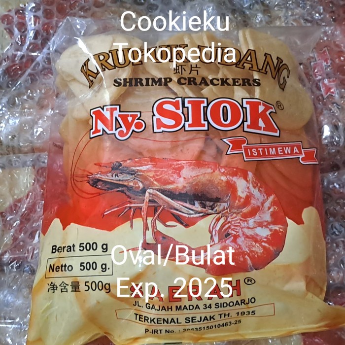 

BARANG TERLARIS Kerupuk Udang Ny Siok 500gr