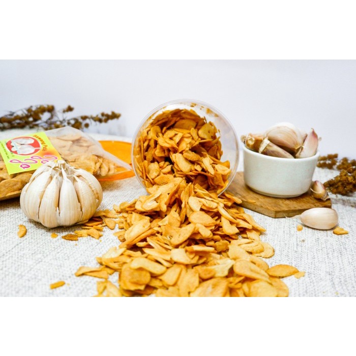 

BARANG TERLARIS Bawang putih goreng Jojo Irisan 500 Gr First Hand