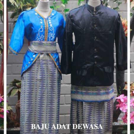 Pakaian Adat Ntb Wanita Dewasa/ Setelan Baju Adat Ntb Custom