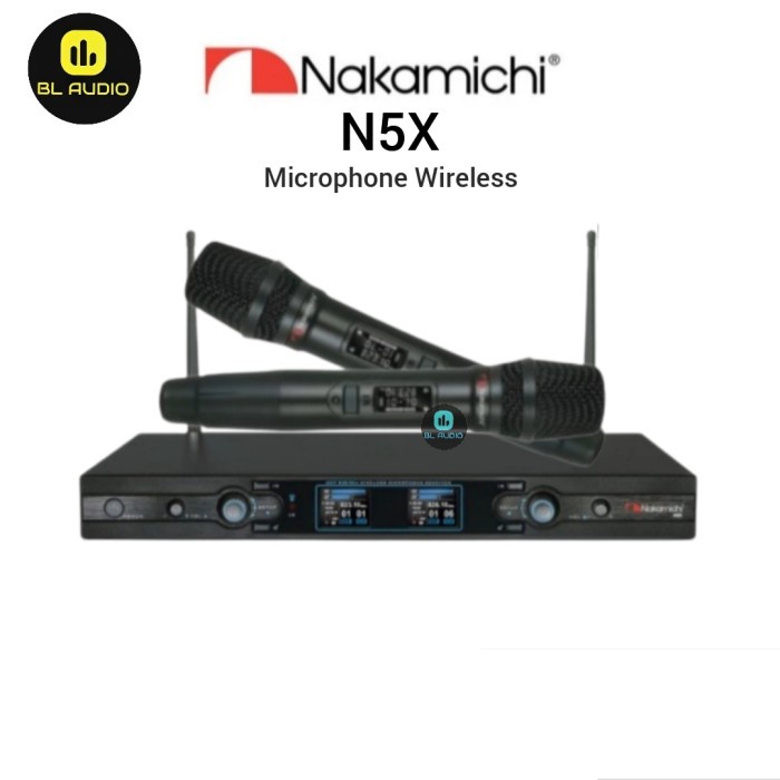 Nakamichi N5X N5 X Microphone Wireless 2 Cannel