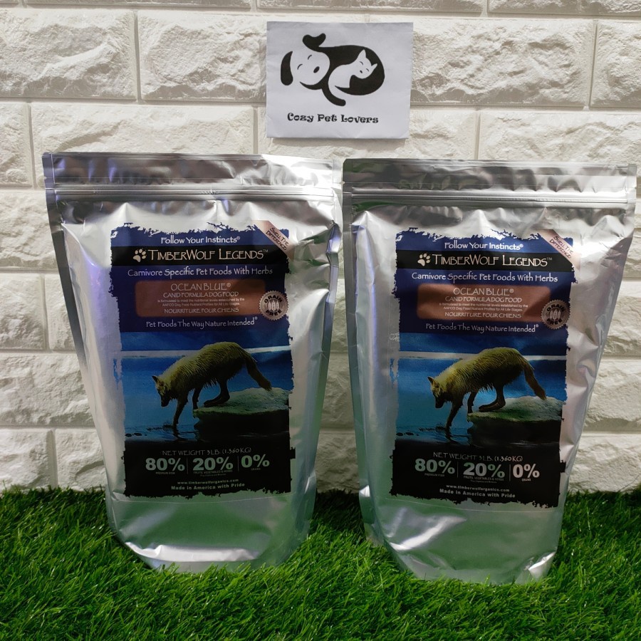 Dog Food Timberwolf Legend Ocean Blue / Makanan Anjing Last Stock