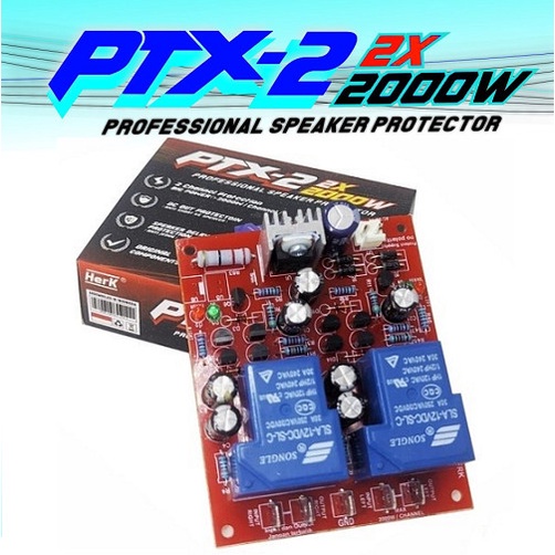 Ready Kit Protektor Speaker PTX-2 2X 2000W Speaker Protector Stereo 2Channel