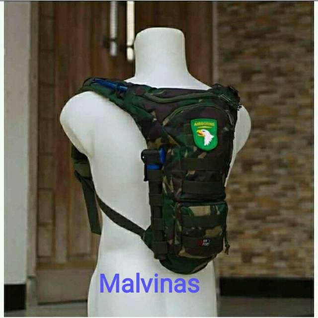 DISKON TAS RANSEL SEPEDA TACTICAL ARMY LORENG PERBAKIN/CAMO