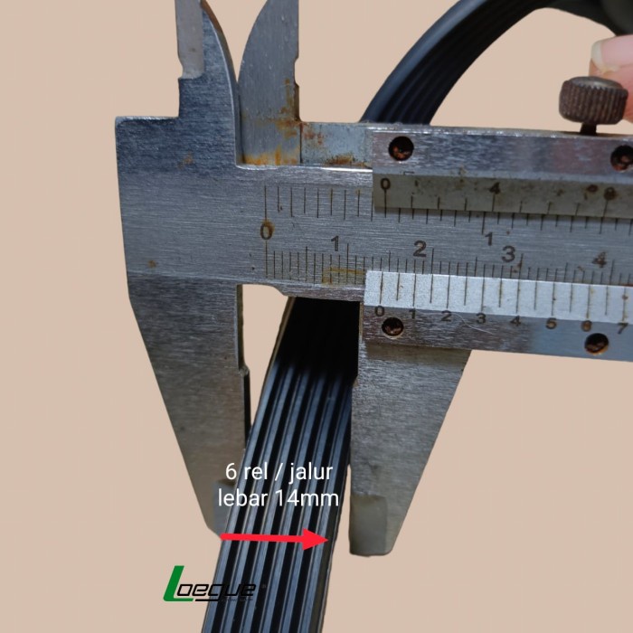 Fan Belt Karet Bel 1270 Mesin Cuci Front Loading Samsung Midea