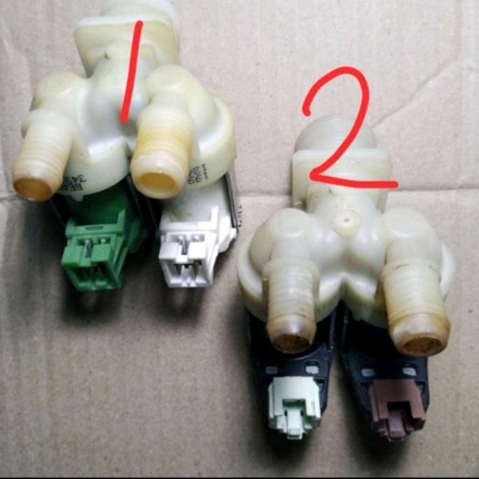 selenoid water inlet mesin cuci Electrolux original
