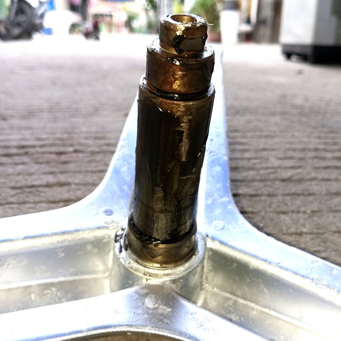 krospis segitiga mesin cuci Panasonic NA128VK5/NA127VE5