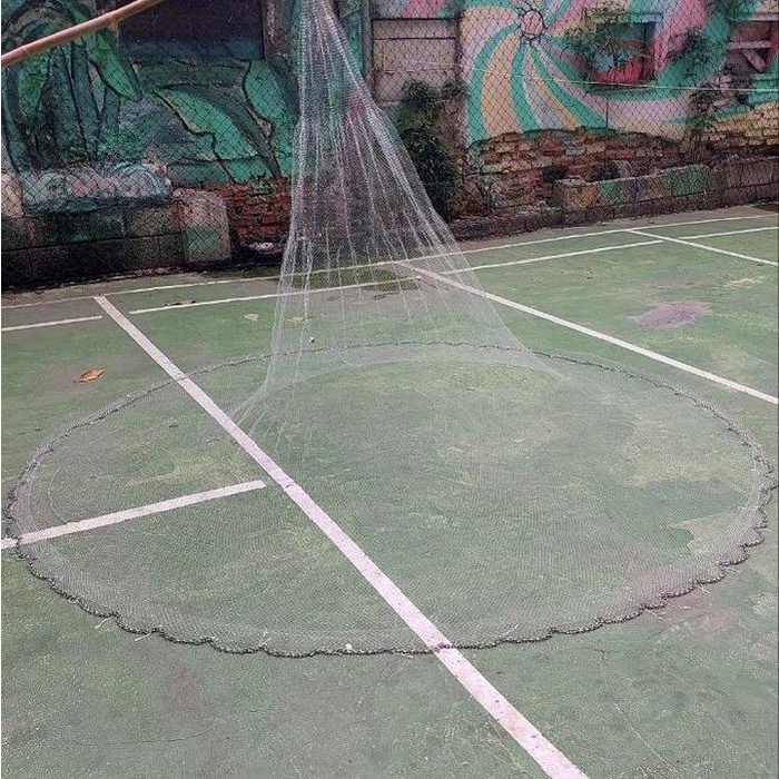 terbaru  jala ikan, jala lempar 2,5 meter bahan senar siap pakai, jala udang, jala sungai, jala