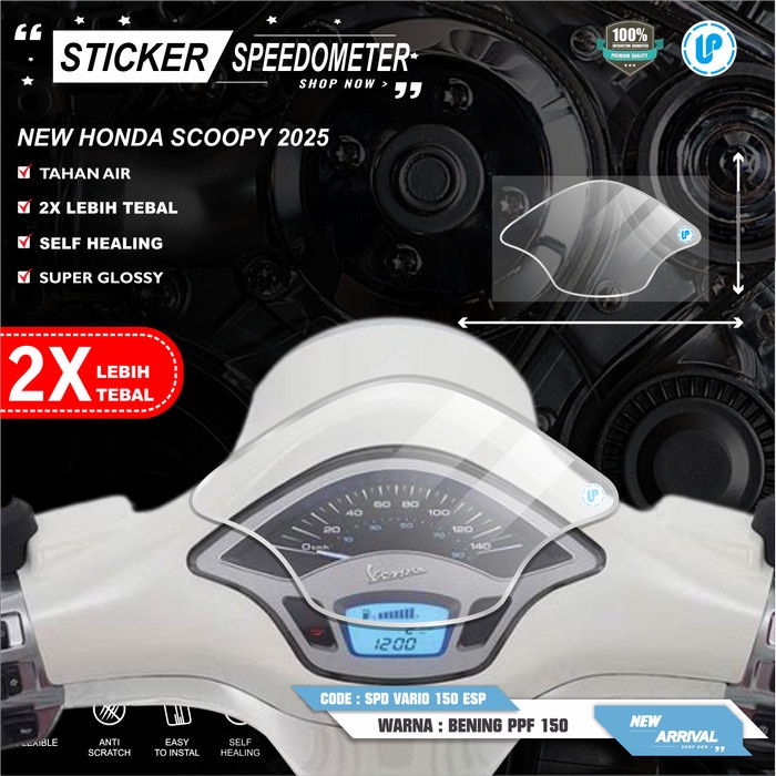 STICKER ANTIGORES SPEEDOMETER VESPA PRIMAVERA 150 i-get ABS 2023