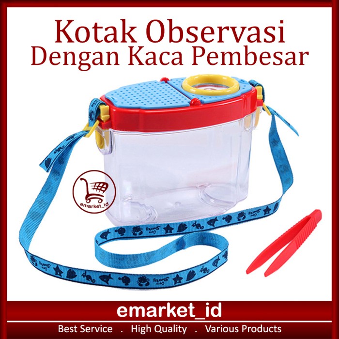 

Kotak Observasi Serangga / Bug Insect Viewer / Portable Dengan Kaca