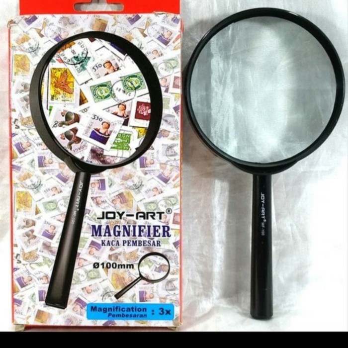 

kaca pembesar joy Art- magnifer 100mm besar- zoom glasses 100mm