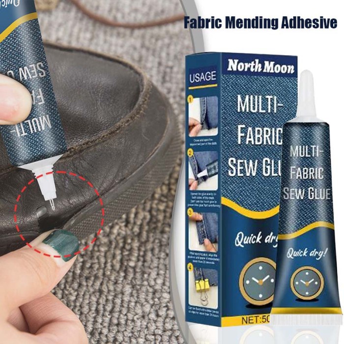 

Lem Kain Tanpa Jahitan Em Kain Tanpa Jahit Tahan Air Lem Untuk Kain Atau Pakaian Multi Fabric Sew