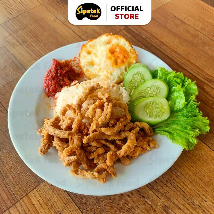 

Sipetek - [Spesial] Usus Ayam Tepung Crispy 500gr Asin Gurih Pedas Daun Jeruk