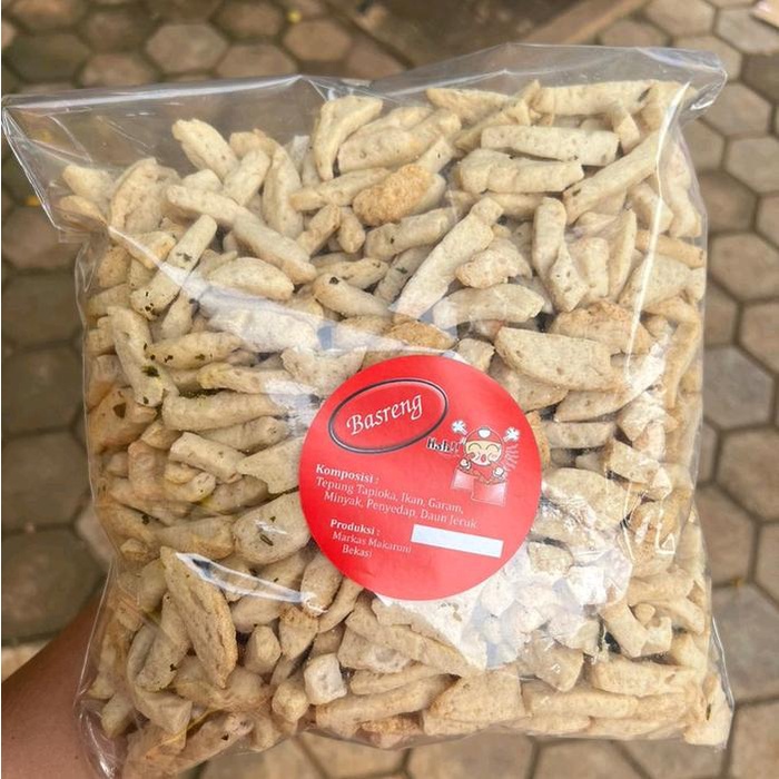 

Basreng Asin daun jeruk 1kg food Snack